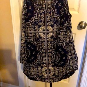 Cold shoulder top, long-sleeve , blouse , boho